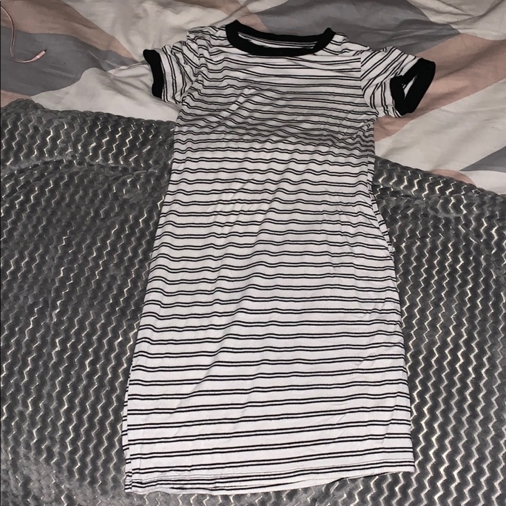 striped dress